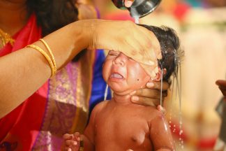 baby naming ceremony, taj baby naming, home ceremony, kulim, butterworth, traditional ceremony, traditional naming ceremony, bestiankelly photography, professional photographer, family portrait, group photo, detail setup, present, small event, simple event, family photo, kissing baby, baby shower
