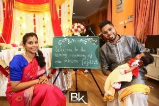 baby naming ceremony, taj baby naming, home ceremony, kulim, butterworth, traditional ceremony, traditional naming ceremony, bestiankelly photography, professional photographer, family portrait, group photo, detail setup, present